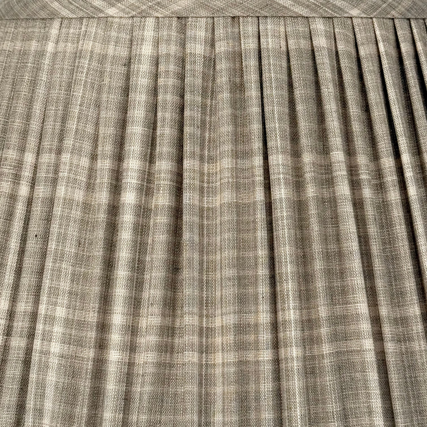 Ian Sanderson Peverell Check Putty Lampshade