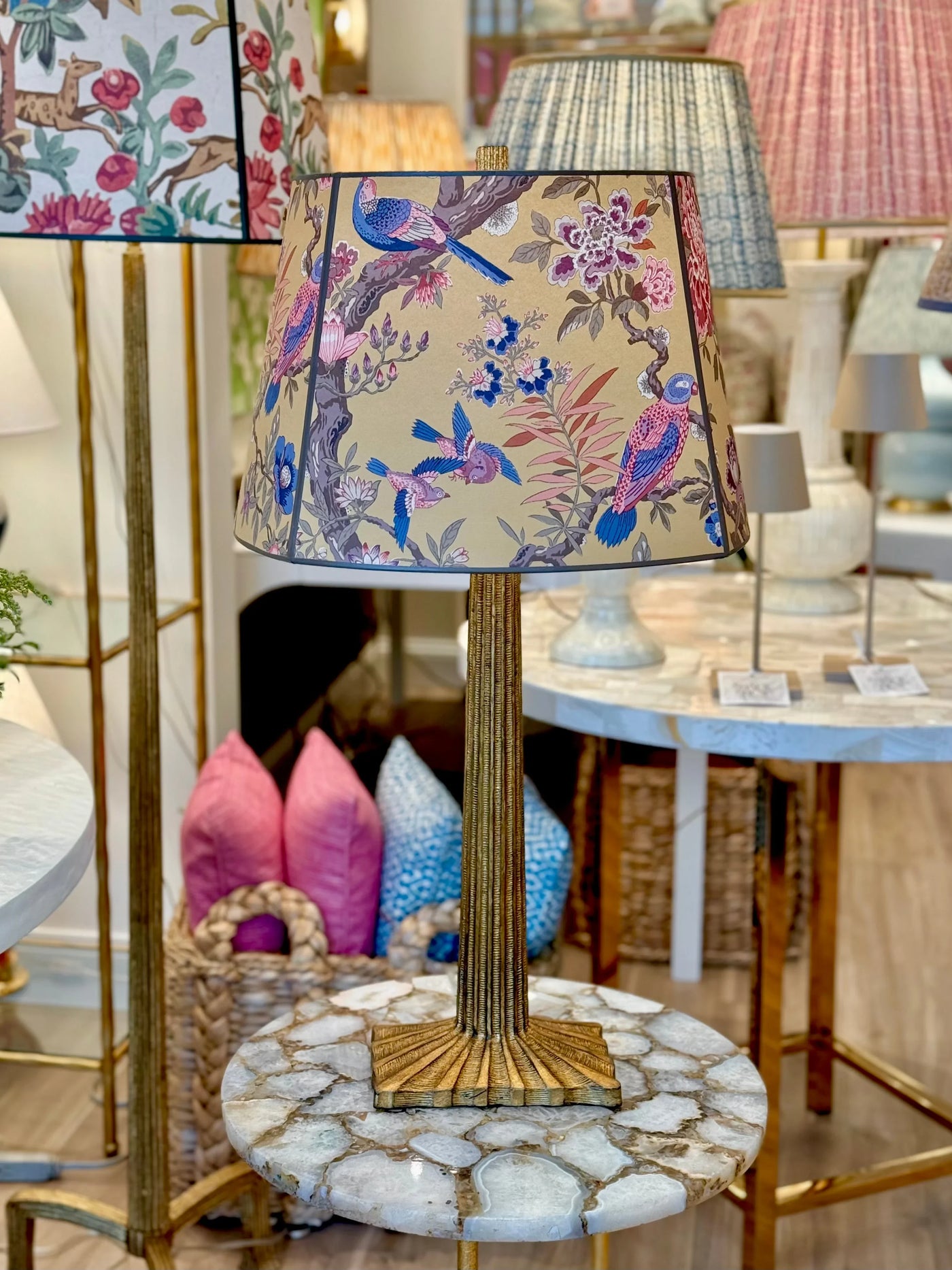 GP&J Baker - Eltham Wallpaper Lampshade