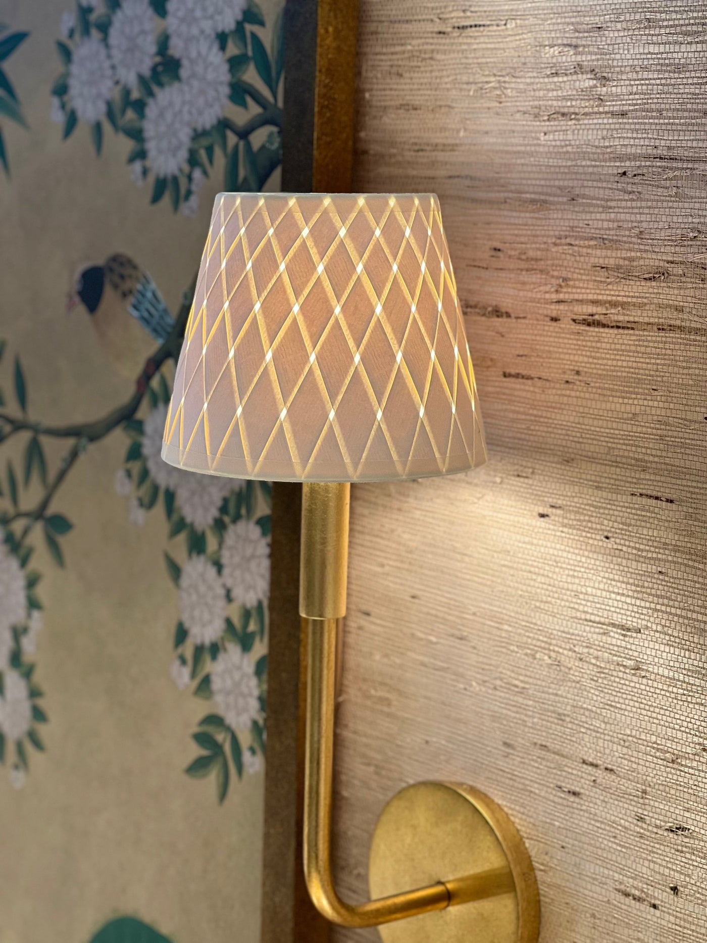 Woven Paper Lampshade