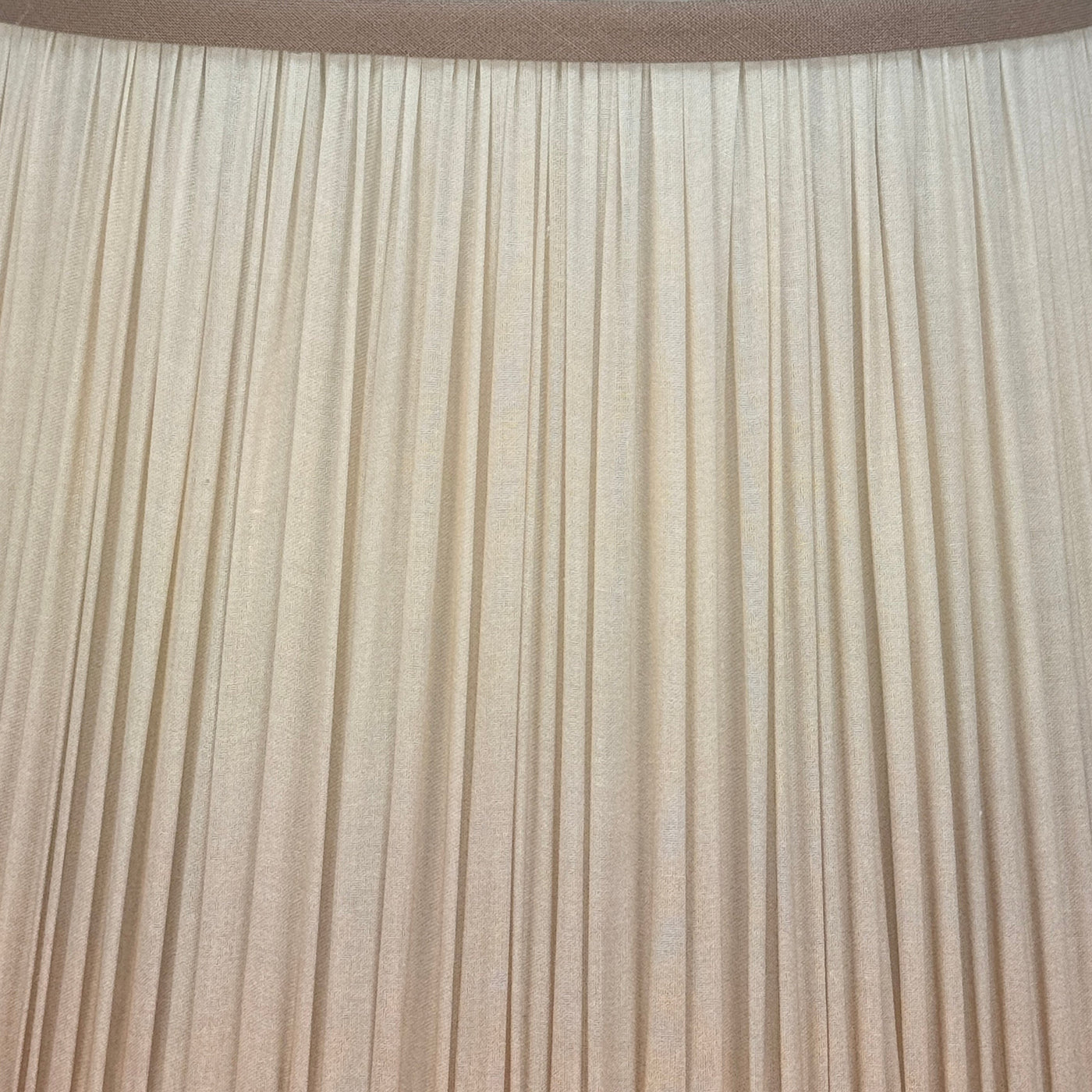 Ombre Shirred - Biscuit Lampshade