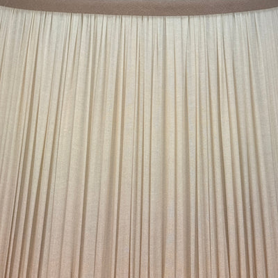 Ombre Shirred - Biscuit Lampshade