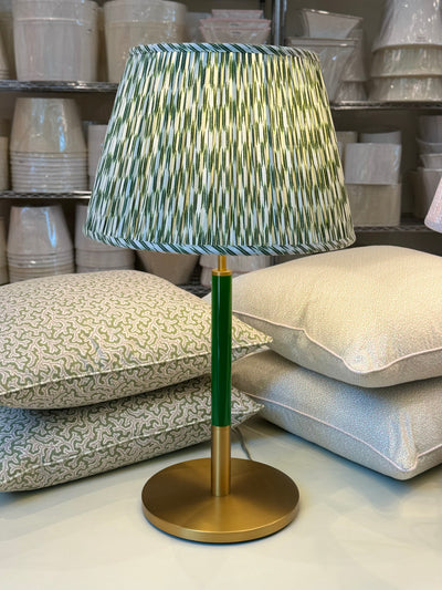 Ian Sanderson Cushion in Briar Rose Dulcie with Fennel Quiver Piping