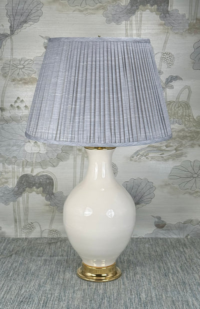 Column Style Brass Finial in Antique Brass