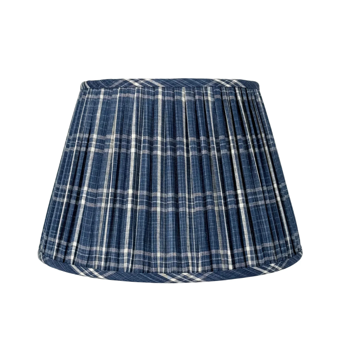 Ian Sanderson Peverell Check Blue Lampshade Hero