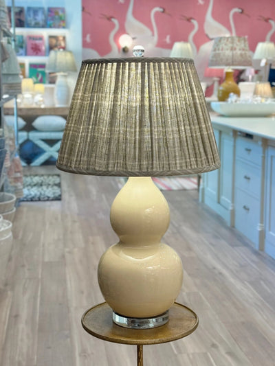 Ian Sanderson Peverell Check Putty Lampshade