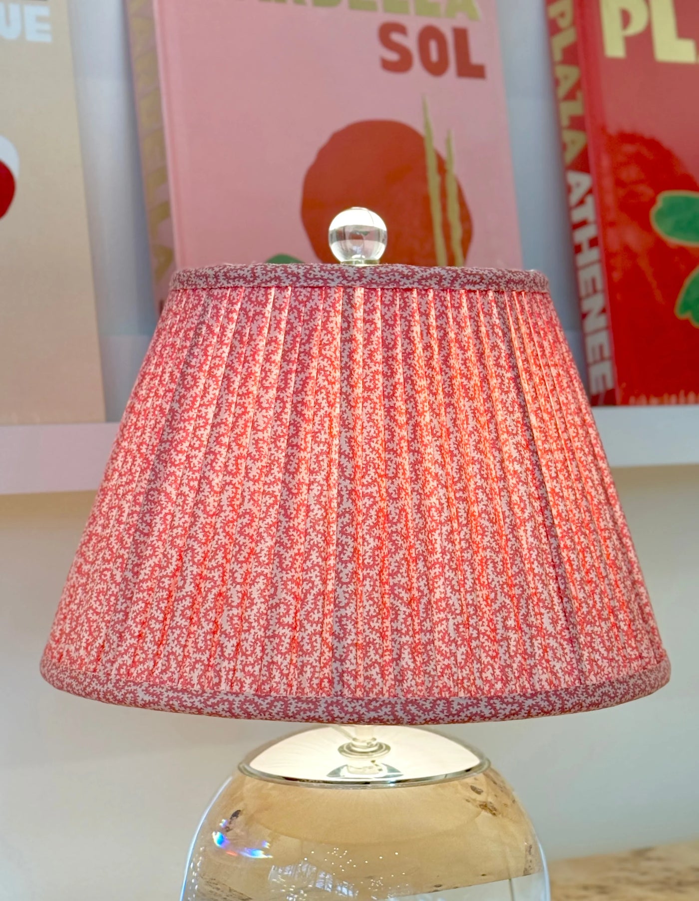 Ian Sanderson Strawberry Petra Lampshade Up Close