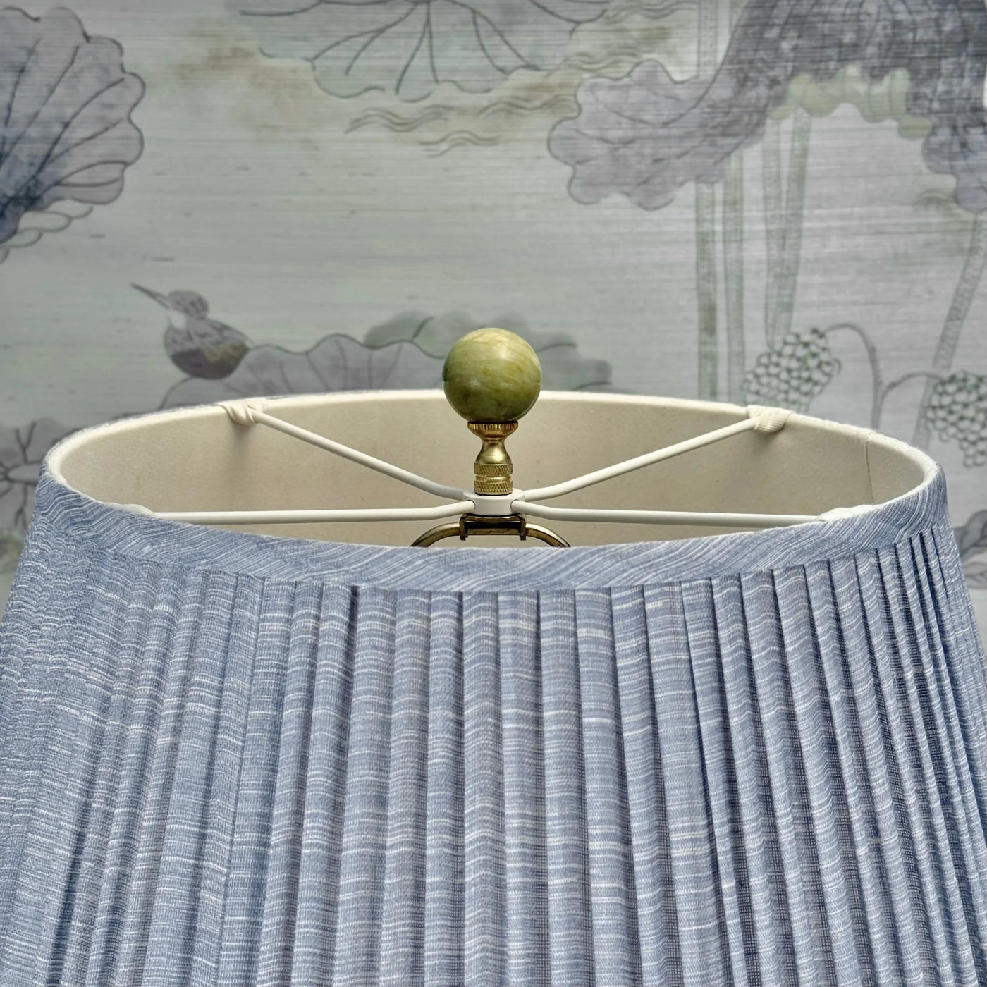 Jade Ball Finial Close Up