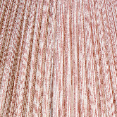 Fermoie pink strie lampshade close up