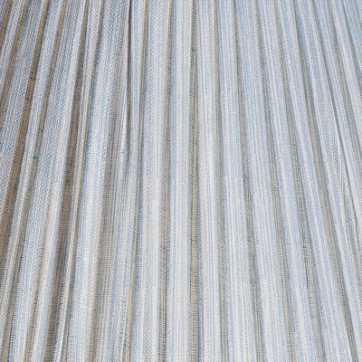 Fermoie light blue strie lampshade detail