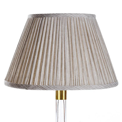Fermoie Grey Strie Lampshade