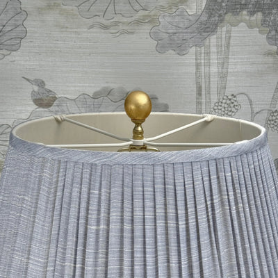 Large Gold Gilded Ball Finial Close Up