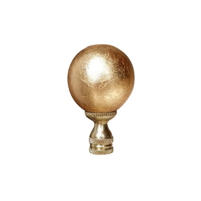 Large Gold Gilded Ball Finial