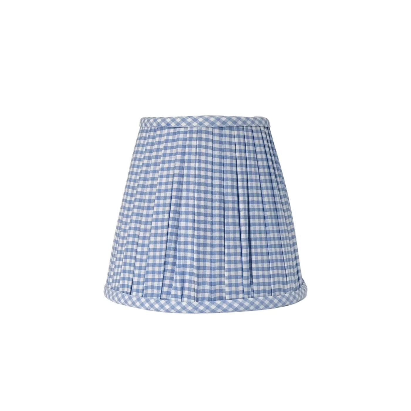 Light Blue Gingham Lampshade for Poldina Pro & Pro Mini