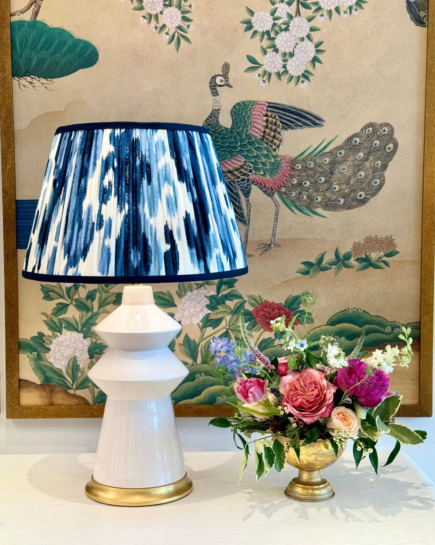 Light_Blue_Navy_White_Ikat_Lam