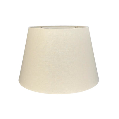 Linen Rolled Edge British Drum Lampshade - Egg
