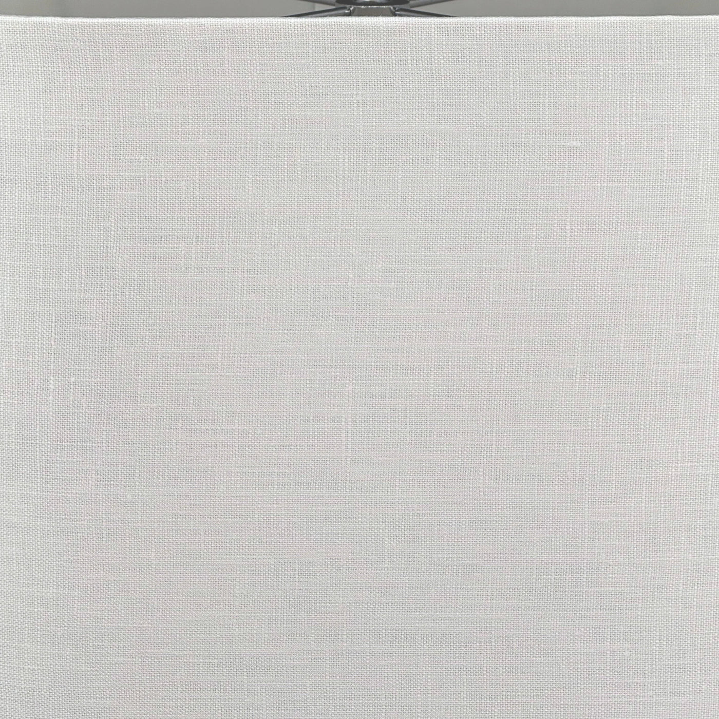 Linen Rolled Edge Retro Oval Lampshade Close Up