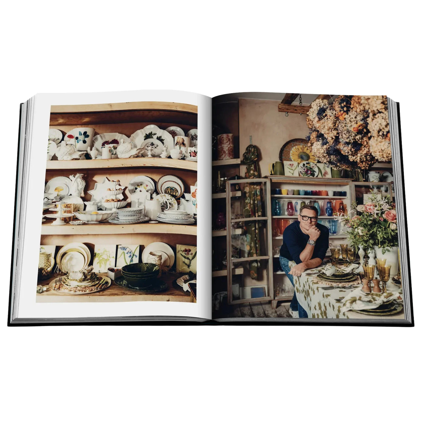 Inside page of London Chic Assouline Book