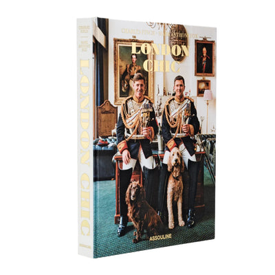 Side View of London Chic Assouline Book