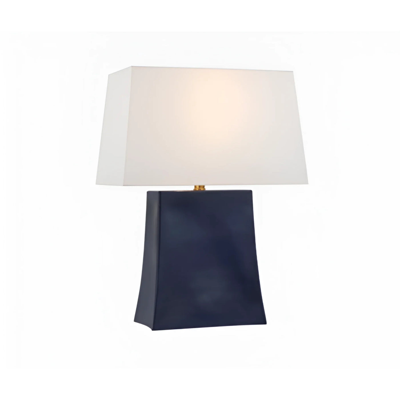 Navy Rectangle Lamp