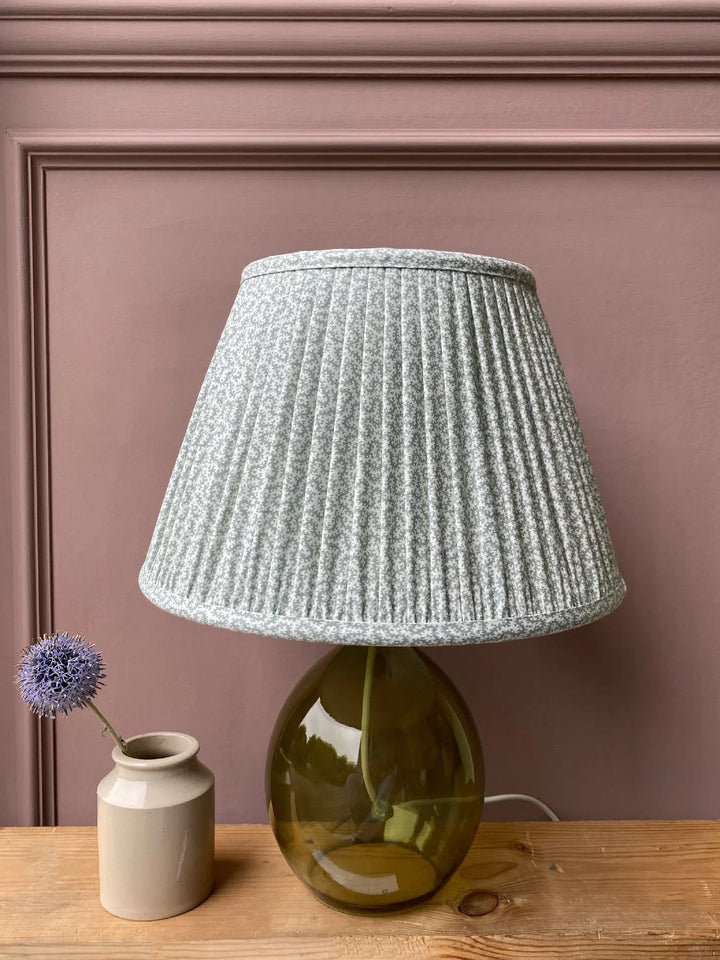 Ian Sanderson Blue-Green Mist Petra Lampshade