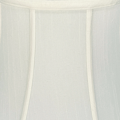 Modified Octagon Silk Lampshade