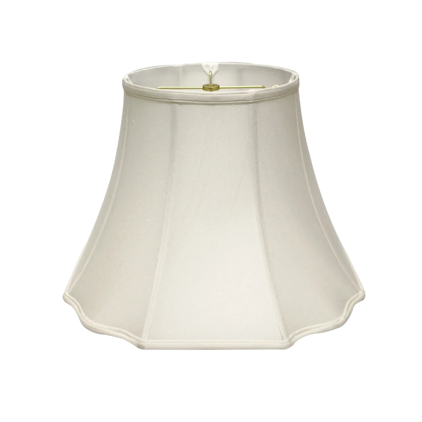 Modified Octagon Silk Lampshade