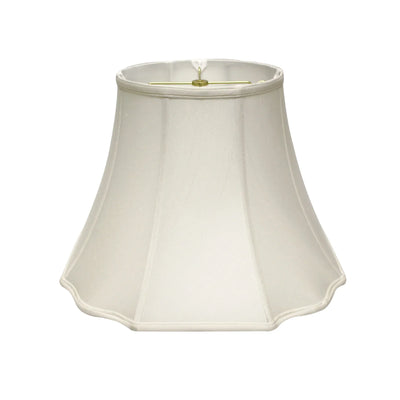 Modified Octagon Silk Lampshade
