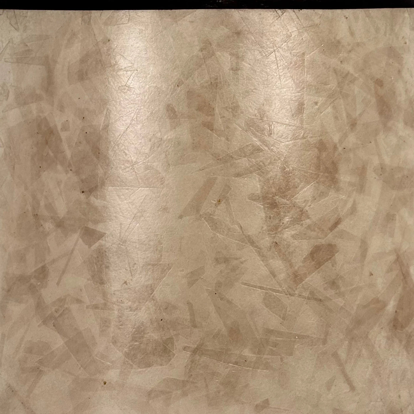 Natural Mica Drum Lampshade Close Up