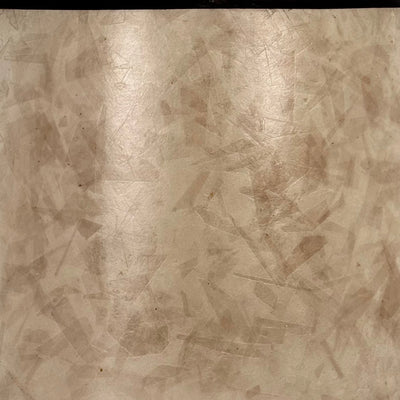 Natural Mica Drum Lampshade Close Up