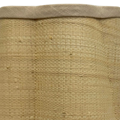up close Out Scallop Raffia Hardback Lampshade