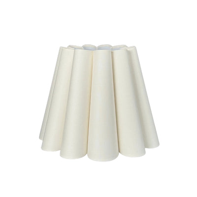 Egg Out Scallop Linen Hardback Lampshade