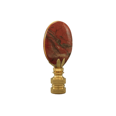 Oval Jasper Finial