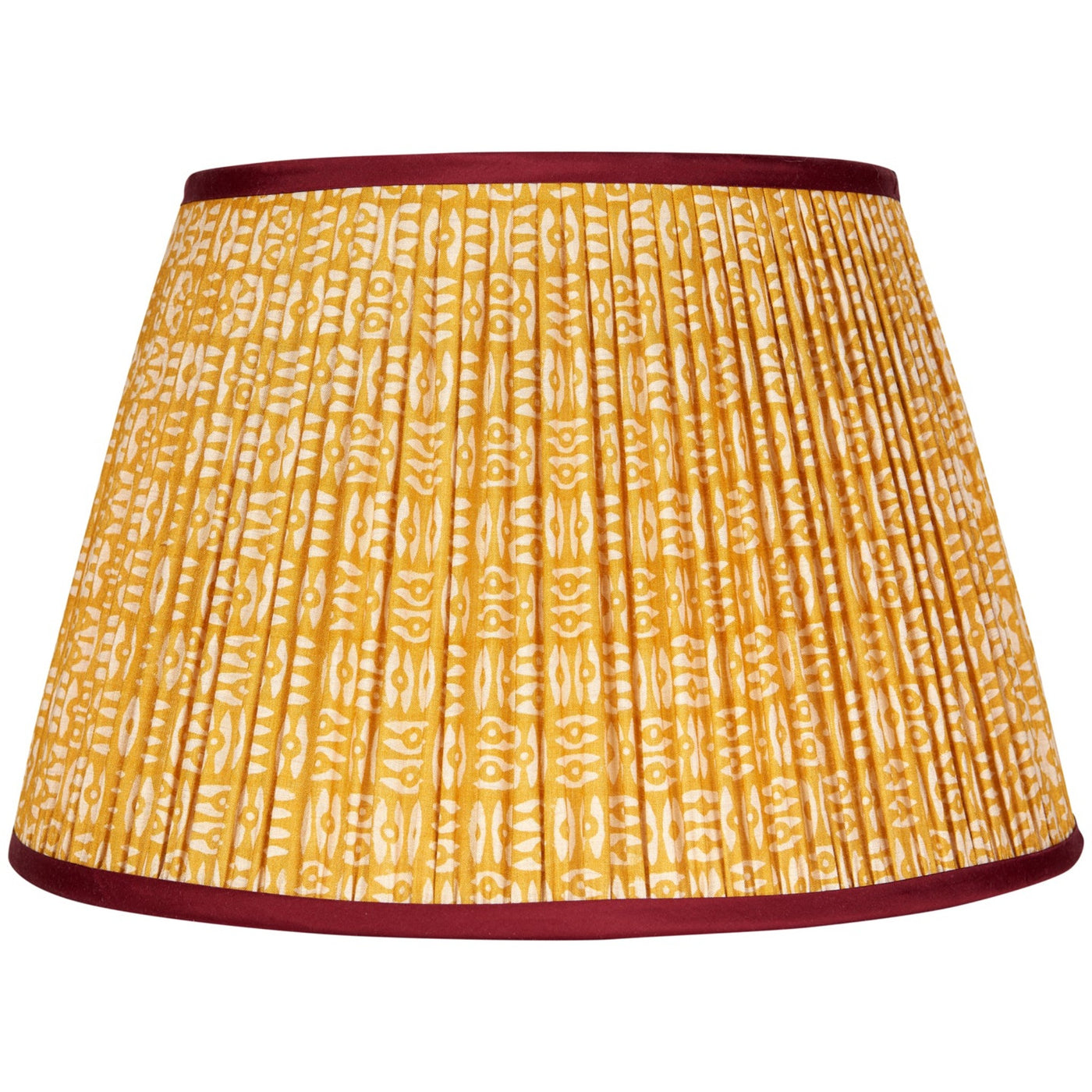 Penny Morrison Yellow and Red Lampshade