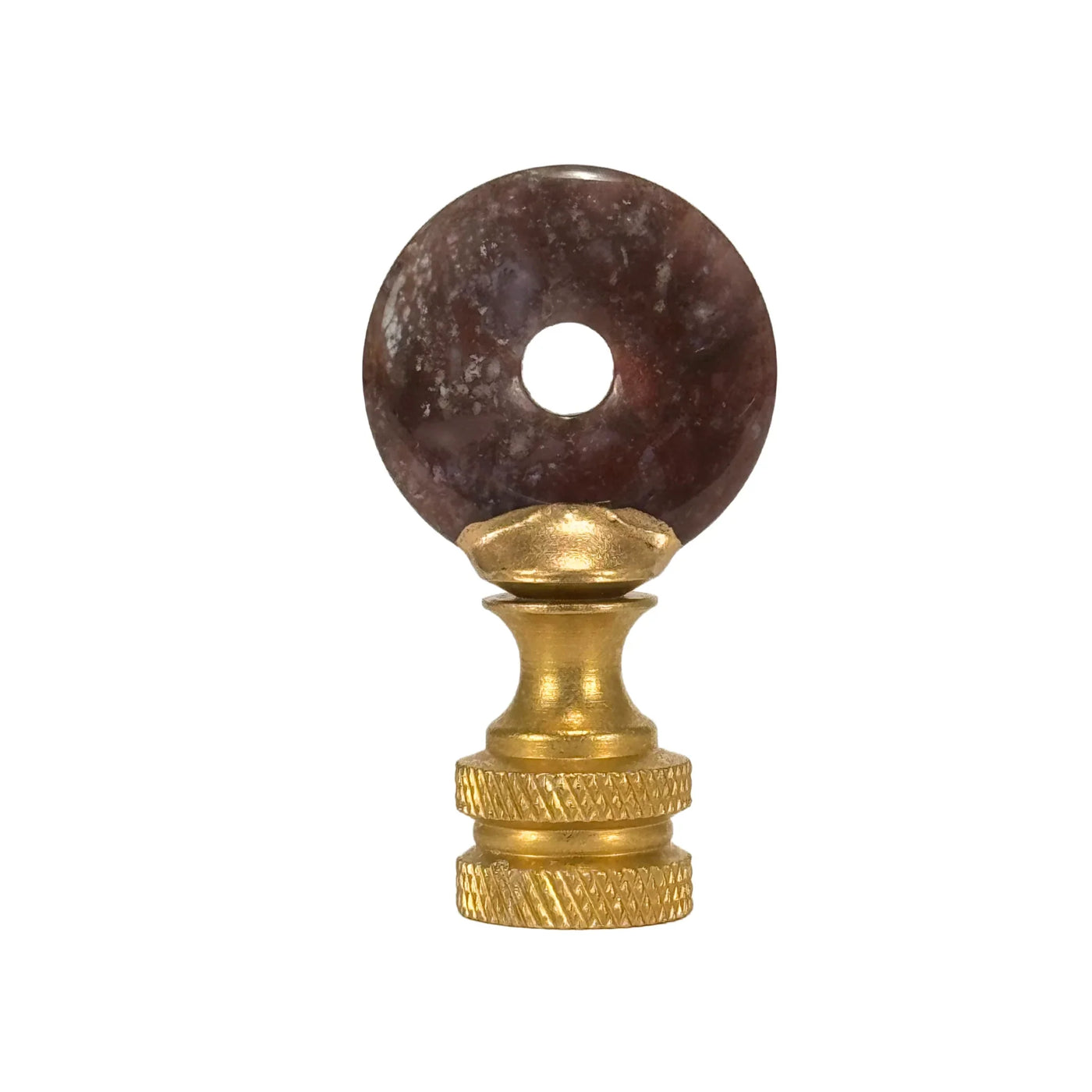 Polished Stone Ring Finial