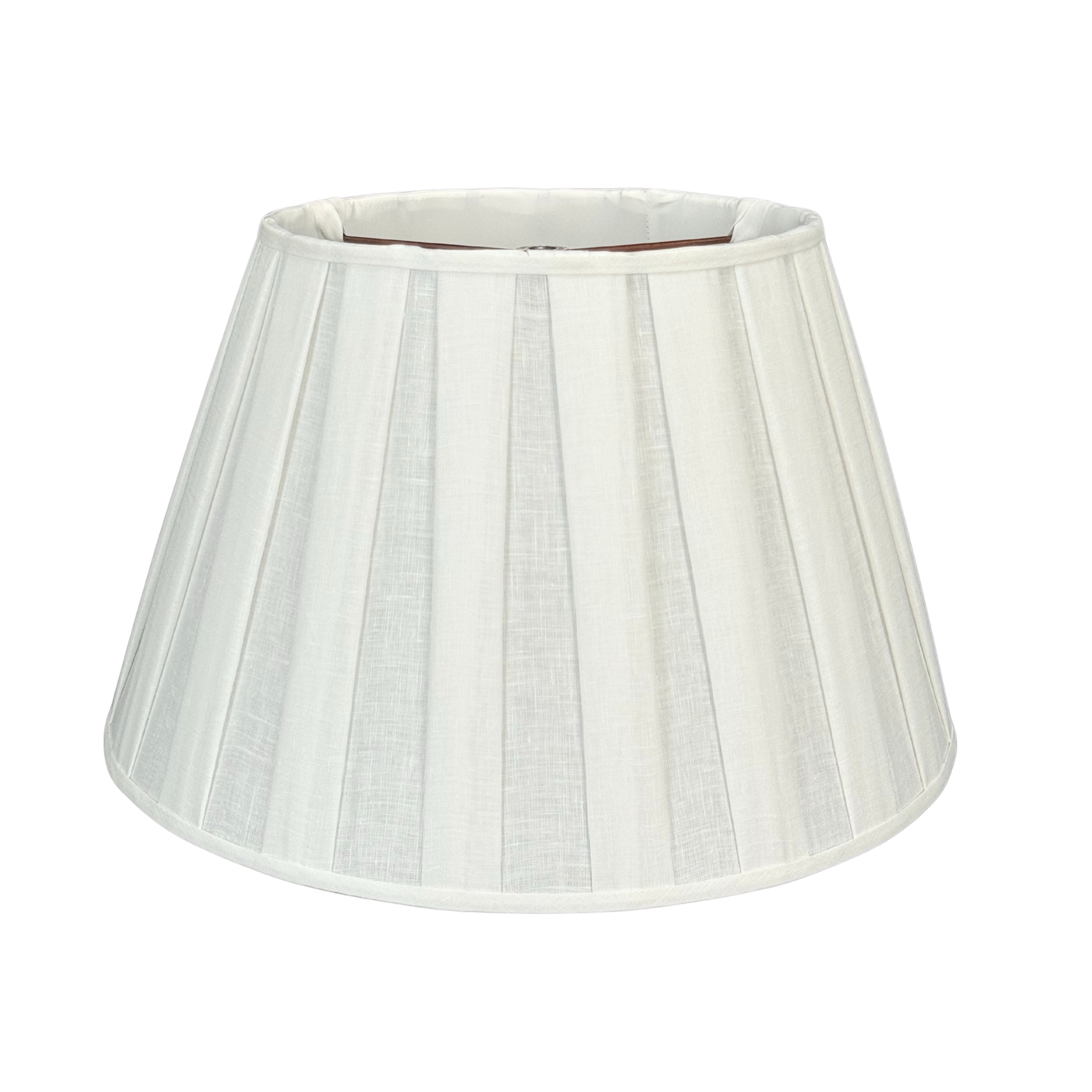 Pembroke Box Pleat Linen Lampshade