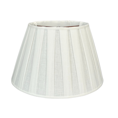 Pembroke Box Pleat Linen Lampshade