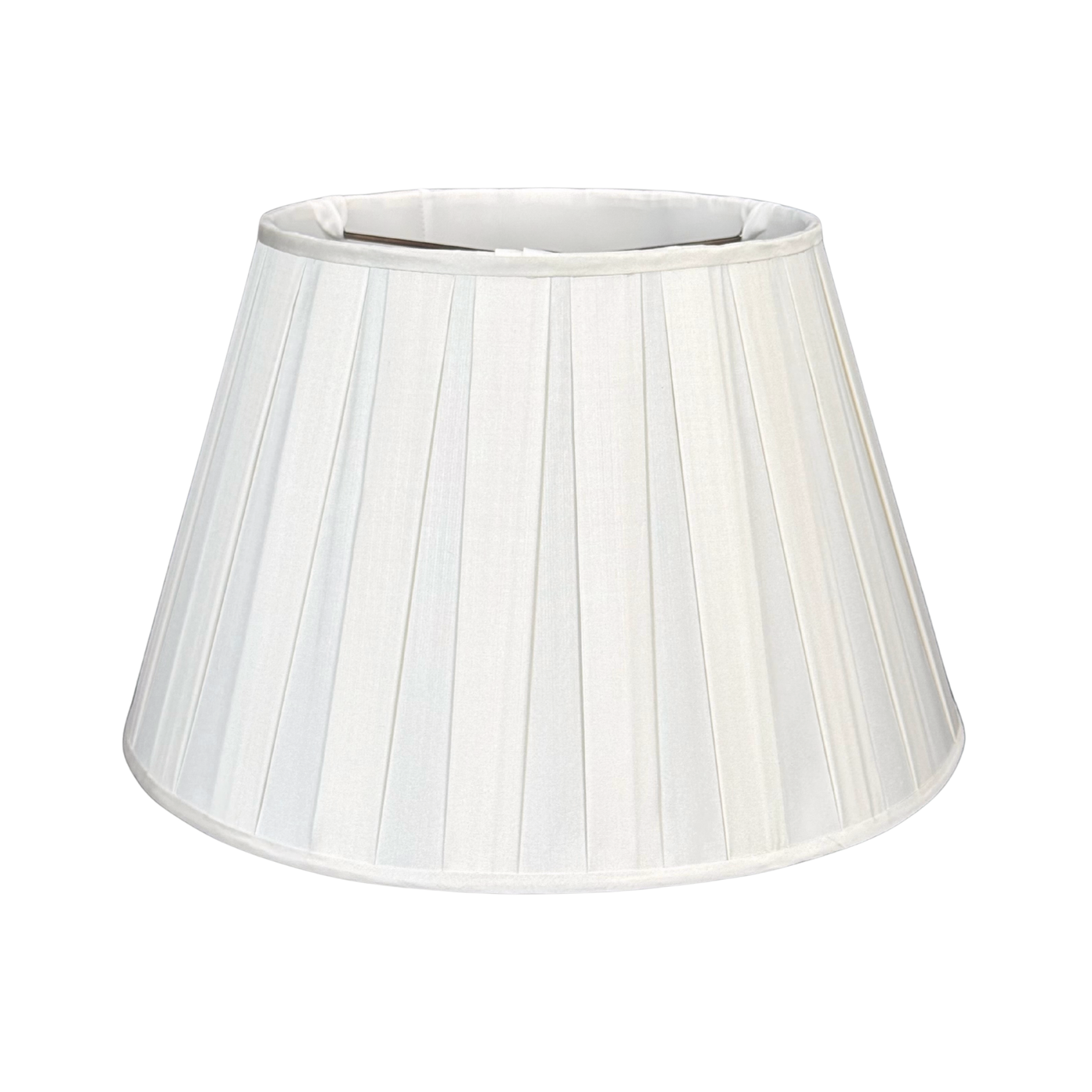 Pembroke Box Pleat Silk Lampshade