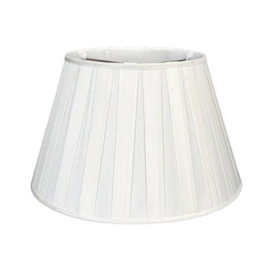 Pembroke Box Pleat Silk Lampshade