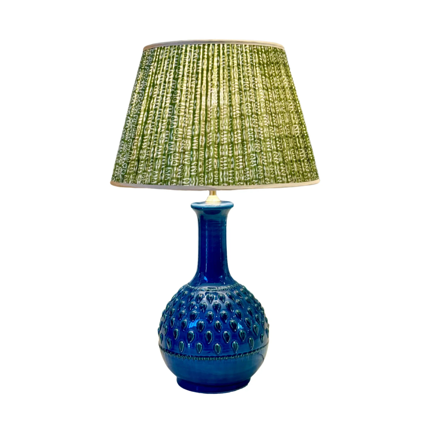 Penny Morrison Blue Amara Ceramic Table Lamp