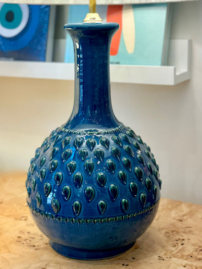 Penny Morrison Blue Amara Ceramic Table Lamp