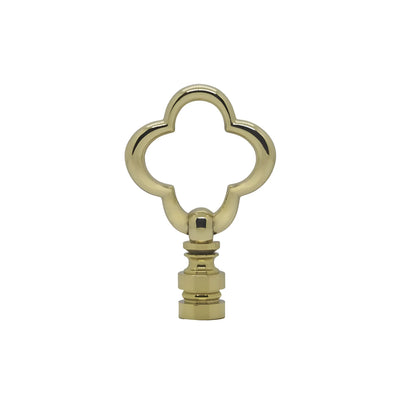 Polished Brass Circle Finial