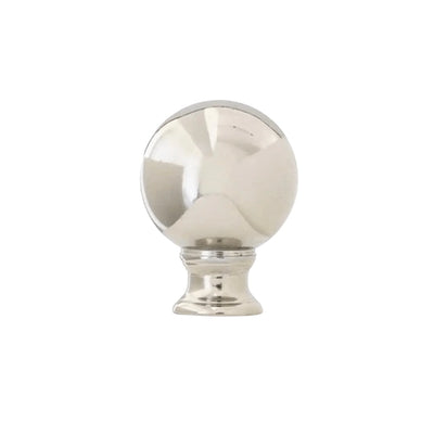 Polished Nickel Ball Finial