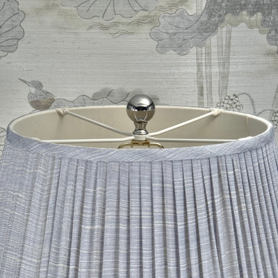 Polished Nickel Ball Finial Close Up