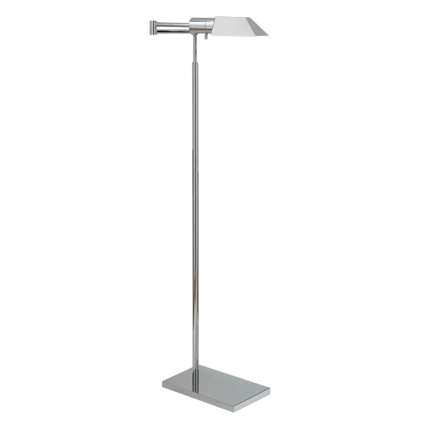 Studio Swing Arm Floor Lamp - Polished Nickel
