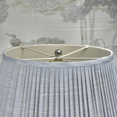 Polished nickel round ball finial Close Up