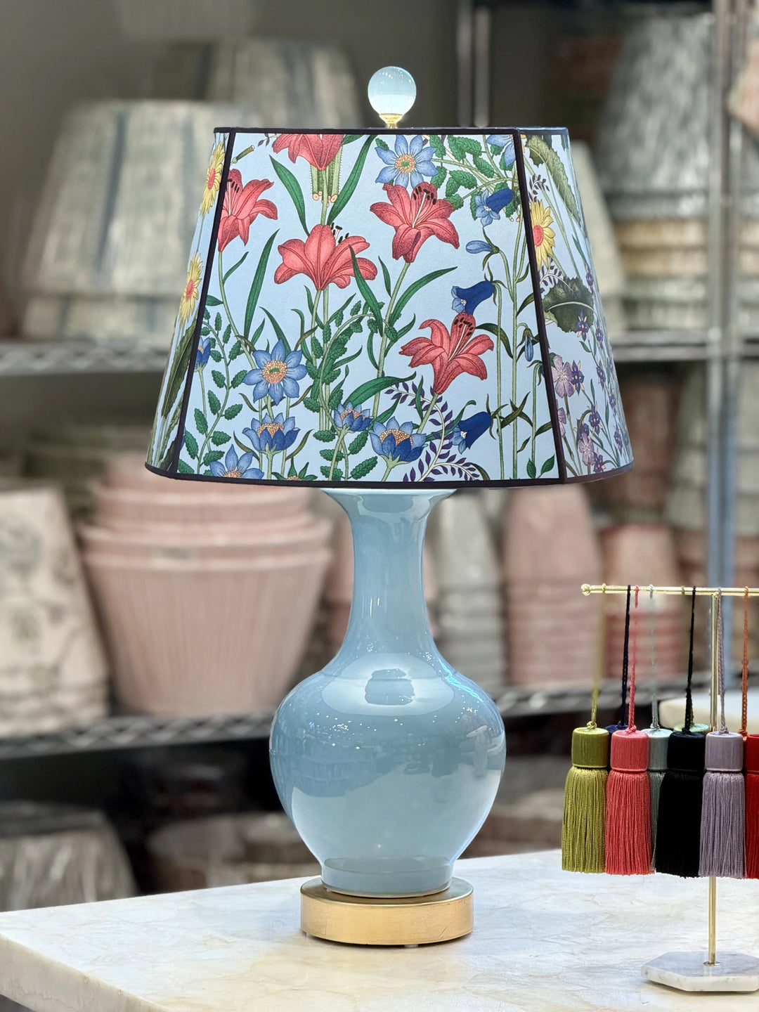 Gucci Flora Blue Lampshade