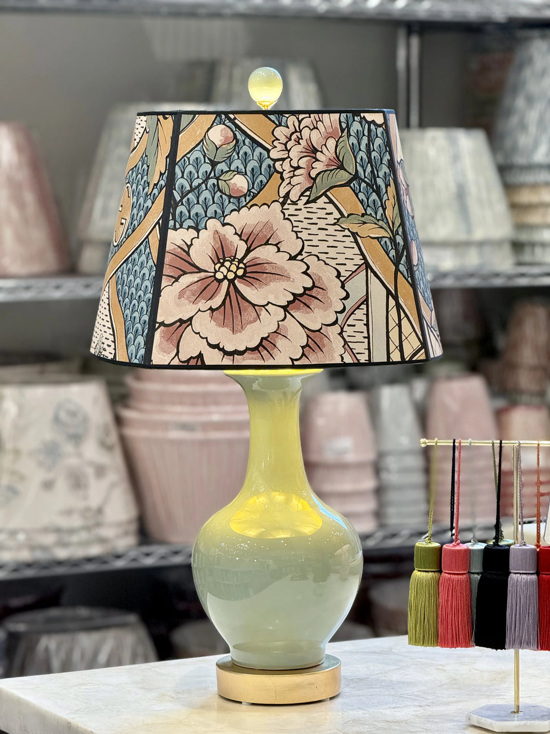 Gucci - Floral Wallpaper Lampshade
