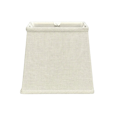 Small Size Retro Rectangle Linen Lampshade - Natural