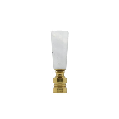 Rock Quartz Cylinder Finial