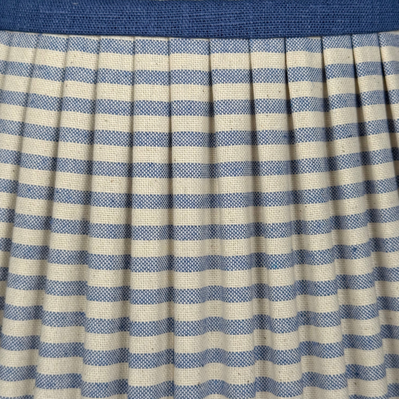 Rosanna Lonsdale Blue Striped Lampshade